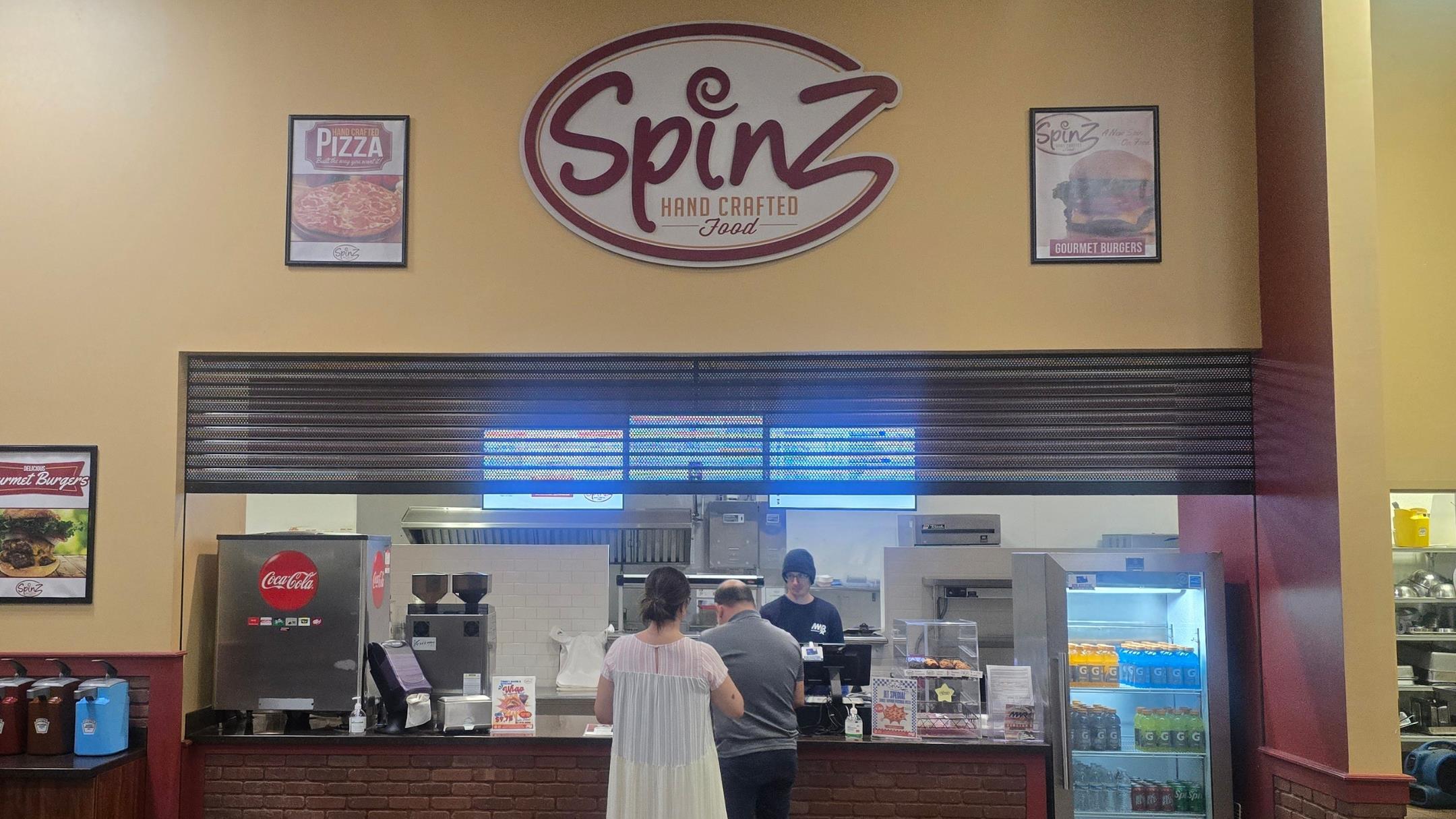 Spinz counter.